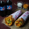Malai Chaap Roll With Tandoori Paneer Roll 2 Cold Drinks (250 Ml)
