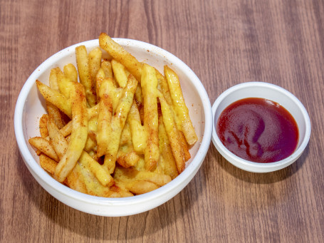 French Fries With Mustard