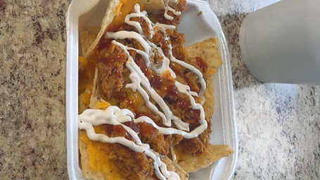 Loaded Bbq Nachos Small