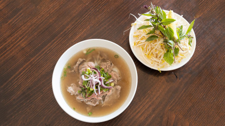 Tender Rare Beef Pho