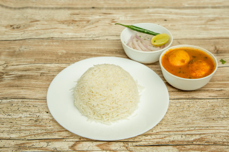 Egg Curry With Rice Combo [2 Pc Egg]