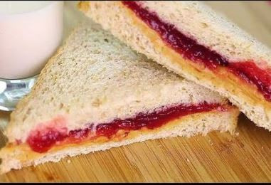 Plain Butter Jam Sandwich (2 Pcs)