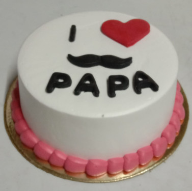 Father's Day Pineapple Cake 1/2 Kg)