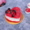 Red Velvet Cake Heart Shape Cake [500 Grams]