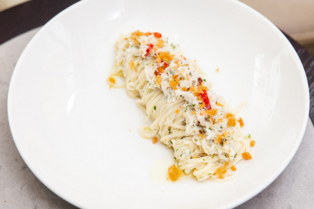 Spanner Crab Angel Hair Pasta