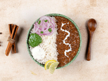 Pind Di Dal Makhni [Steamed Rice] Bowl