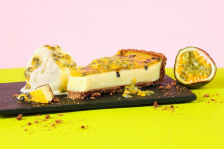 White Chocolate Passion Fruit Tart (Ve)