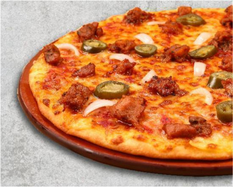 Pizza Bbq Au Poulet (Pizza Mince)