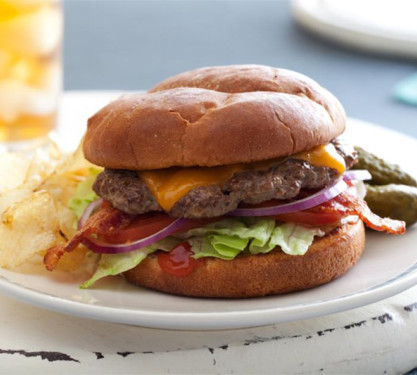 Desi Fried Burger