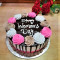 Lovely Flower Cake(Chocolate Flavor Cake