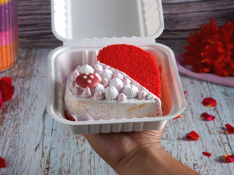 Red Velvet Heart Cake Bento