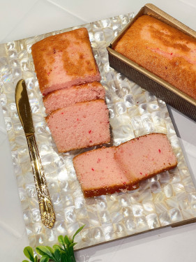 Strawberry Dry Cake Loaf