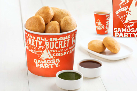 Samosa Party Bucket Mini Dal Kachori