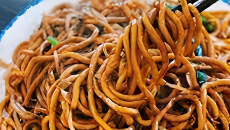 Calamari Dry Noodle Shāo Zhī Yóu Yú Lāo Miàn