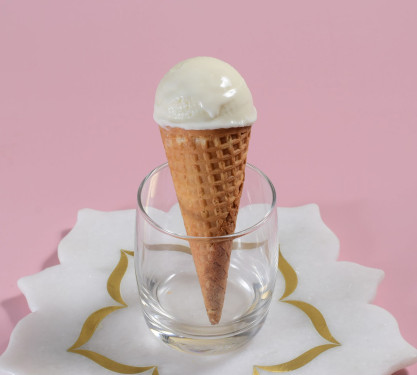 Plain Vanilla Waffle Cone