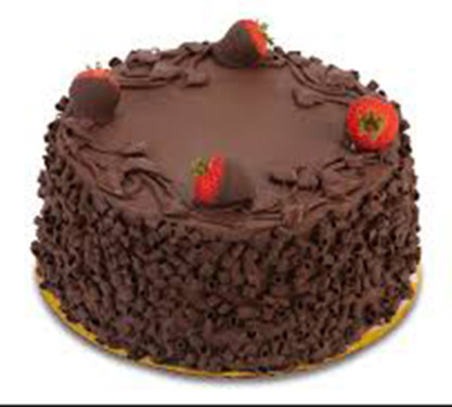 Chocolate Strawberry Cake (Half Kg)