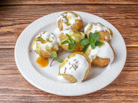 Dahi Wale Aate Ke Golgappa (1 Plate)