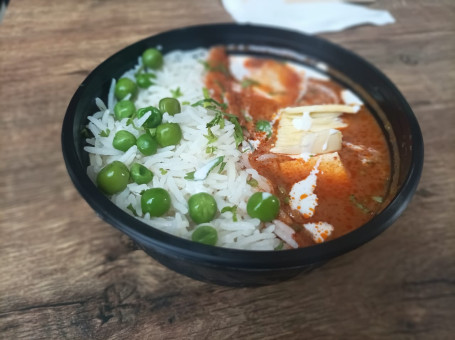 Butter Paneer With Matar Pulao (Mini)