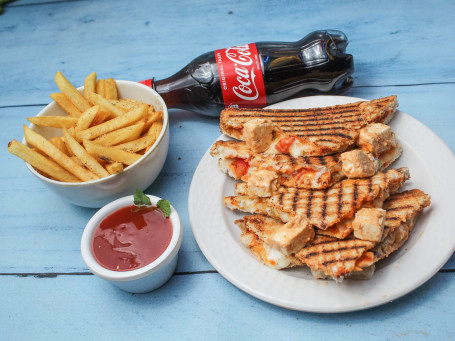 1 Paneer Tikka Grill Sandwich 1 French Fries 1 Coke 300 Ml