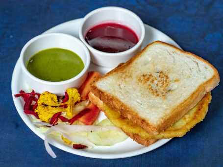 Desi Ghee Bread Tikki