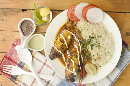 Chaap Butter Masala Rice Bowl