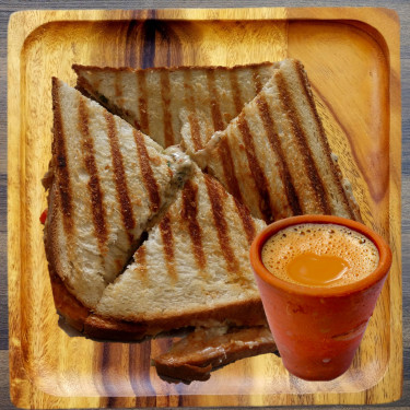 Grilled Sandwich [1] 1 Kullad Tea