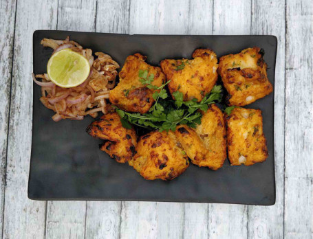 Tandoori Fish With Tatar Sauce(7Pc)