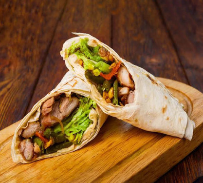 Chilly Mushroom Tikka Roll