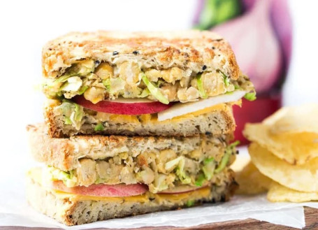High Protein Vegan Sandwich