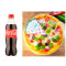 Veg Supreme Pizza 7 1 Coke (300Ml)