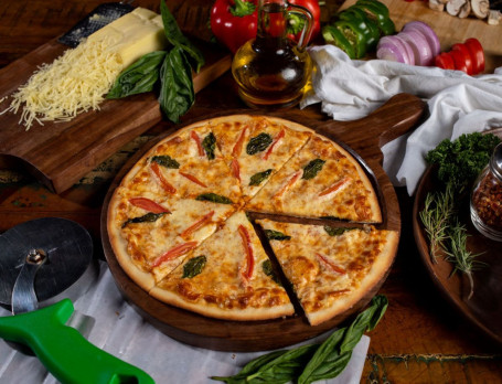 10 Mayil Margherita Thin Crust Pizza (6 Slices)