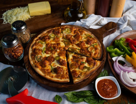 10 Thillu Mullu Thin Crust Pizza (6 Slices)