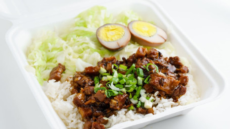 Braised Pork Rice Chuán Tǒng Lǔ Ròu Fàn