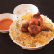 Chicken Fry Biryani Mini [can be served with raita salan.