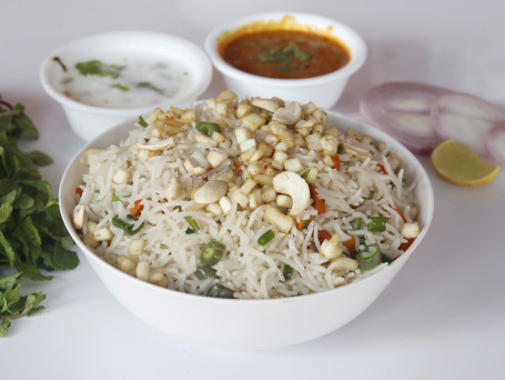Kaju Paneer Fried Rice Pure Veg