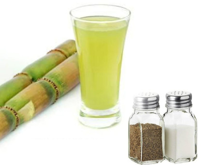 Pepper Salt Sugarcane Juice