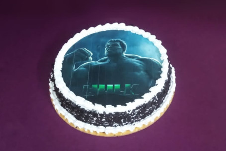 Hulk Photo Cake