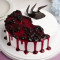 Dripping Bluberry Cake(Eggless)