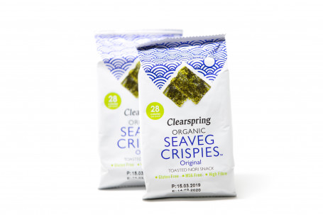 Organic Seaveg Crispies (Veg) (V) (Df)
