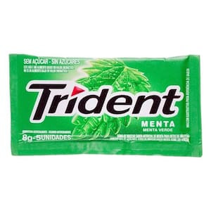 Chewing-Gum Trident Menthe Verte 8G