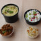 Rasam Rice Chicken Curry Curd Rice Dessert