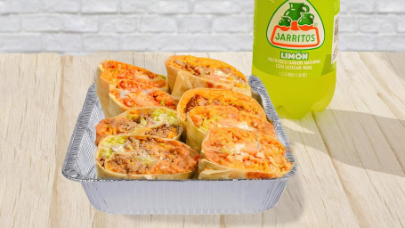 Burrito Box (4 Burritos Jarrito 1.5 L)