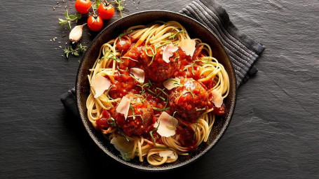 Nonna’s Meatballs Linguini