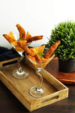 Fish Chips Martini