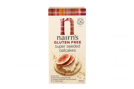 Nairn's Gluten Free Super Seeded Oatcakes