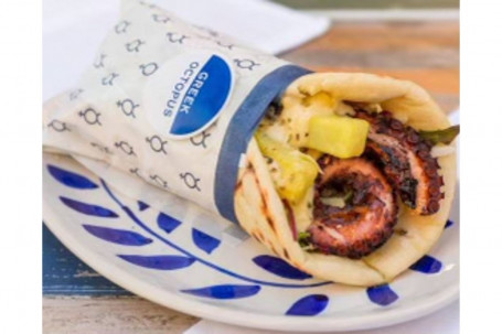 Greek Boys Pita Wrap