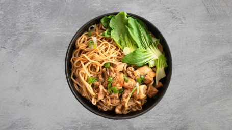 Sesame Noodles With Ginger Chicken