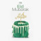 “Eid Mubarak! Greenish Drip Cake”