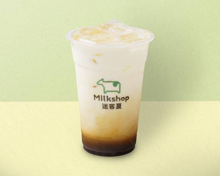 Zhēn Zhū Sh Recyclageu Chăo Hēi Táng Xiān Năi Brown Sugar Fresh Milk With Bubble