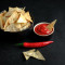 Tortillas chips de ma iuml;s sauce Diabla eacute;pic eacute;e)